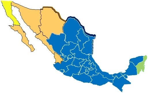 Mapa de méxico