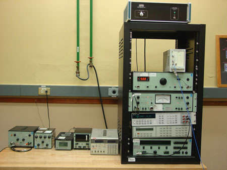 Sistema de calibración del laboratorio de patrones de transferencia