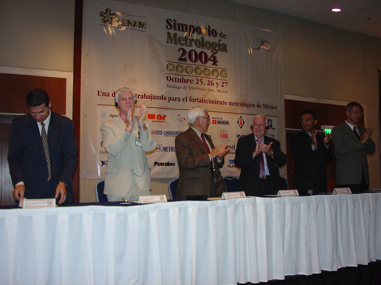 Simposio de Metrologa 2004 Clausura